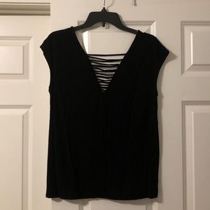 Black short/cap sleeve, Soft & Sexy AE shirt